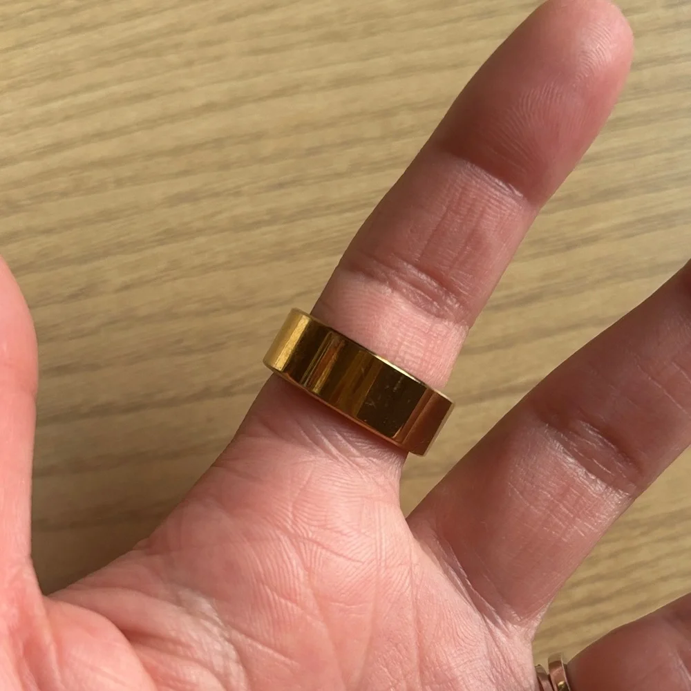 Gold Band Smart Ring